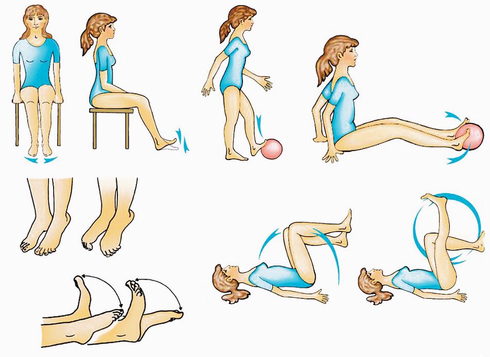 Exercices physiques pour les varices